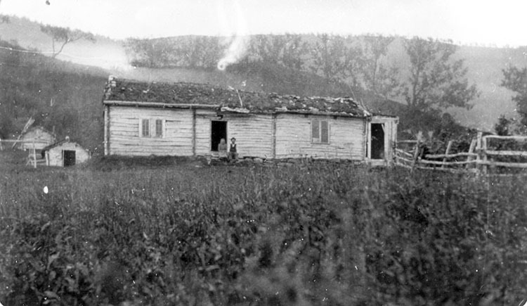 Okänd gård 1906.