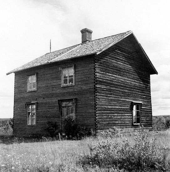 Ödehus från omkring 1920.