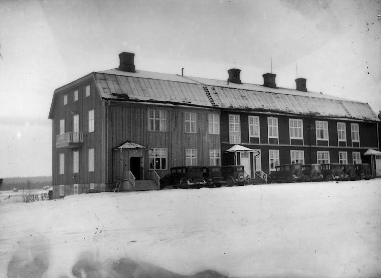 Utbyggnaden vid Grannäs vårdhem, december 1932....