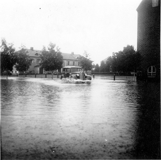 Översvämningarna i staden 1939.