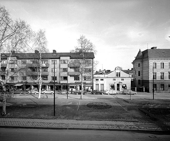 Rådhusesplanaden hösten, 1961.