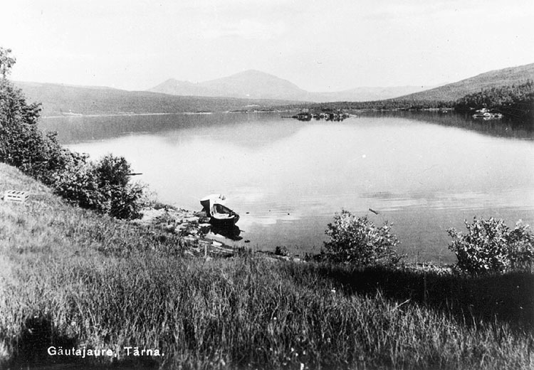 Sjön Gäutajaure.
