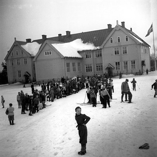 Volgsjö skola (Folkskolan) i Vilhelmina