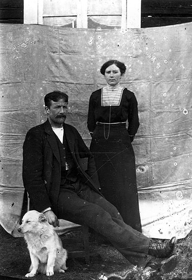Albert och Alexandra Grundström.
