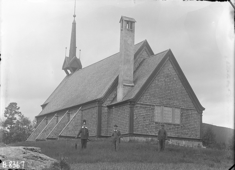 Ammarnäs kyrka, byggd 1910-12.