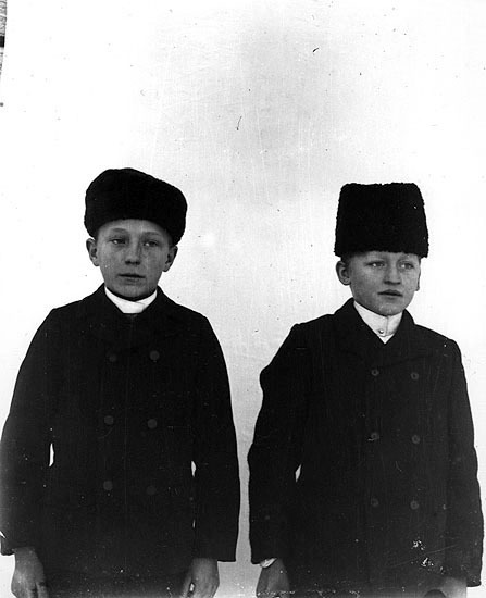 Oskar Nilsson och Vilhelm Nygren.