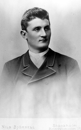 Inspektorn Gustav Frykholm.