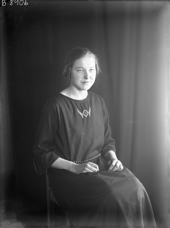 Nanna Grundström, dotter till Ludvig Grundström...