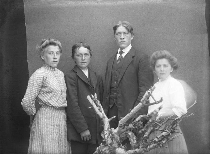 Från vänster: Sofia Grundström, Ammarnäs, Fride...