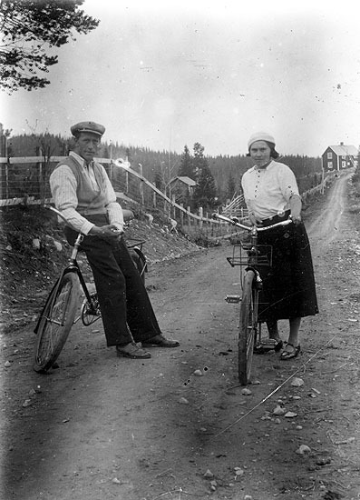 Arvid och Tilda Höglander, Bockträsk.