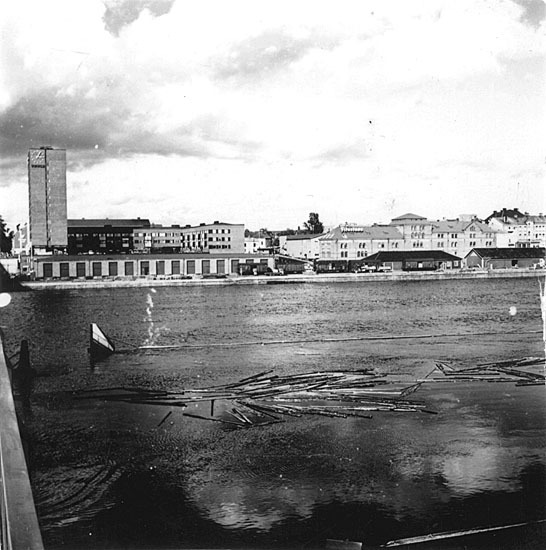 Panorama av Umeå stad.