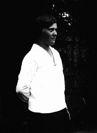 Anny Strömberg, född Jonsson, Karlsbacka, Vilhe...
