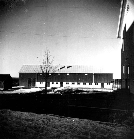 Ladugården vid Malgomajskolan i Laxbäcken.