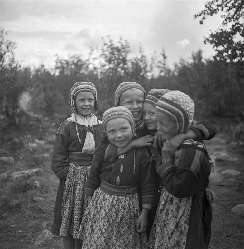 Barn i Ammarnäs eller Falträsk.