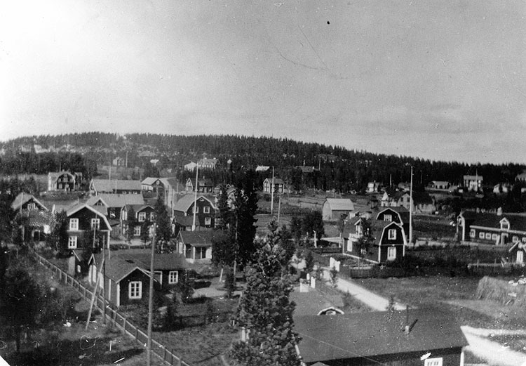 Utsikt över Vilhelmina sommaren 1930.