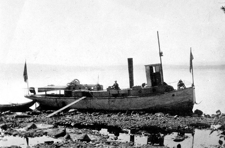 Ångbåten Malgomaj, före 1921.
