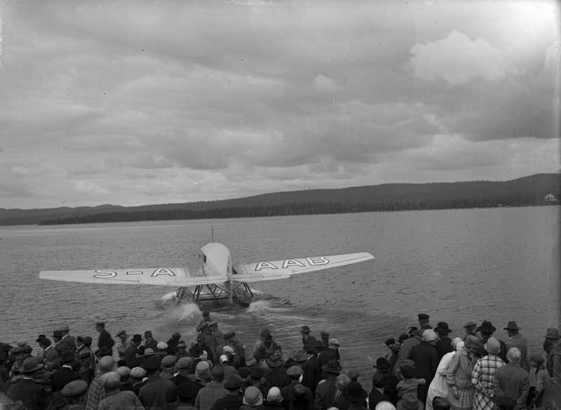 Flyguppstigningar i Storuman 1925- eller 26.