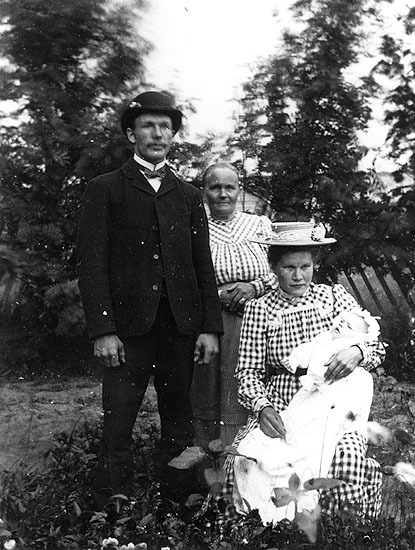 Herman Johanssons familj, Tresund.