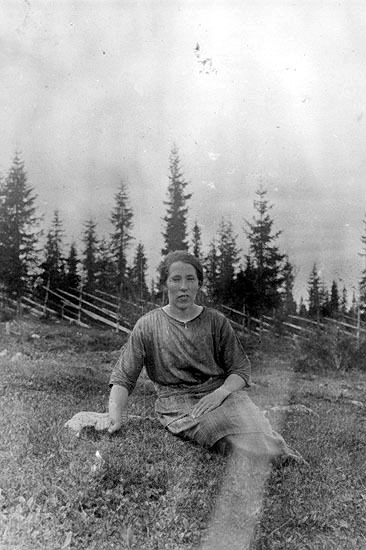 Ada Andersson, född 1903, från Mårtensliden, Vi...