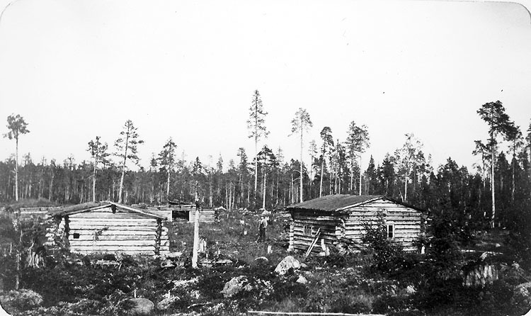 Vid Kursujärvi 1904.