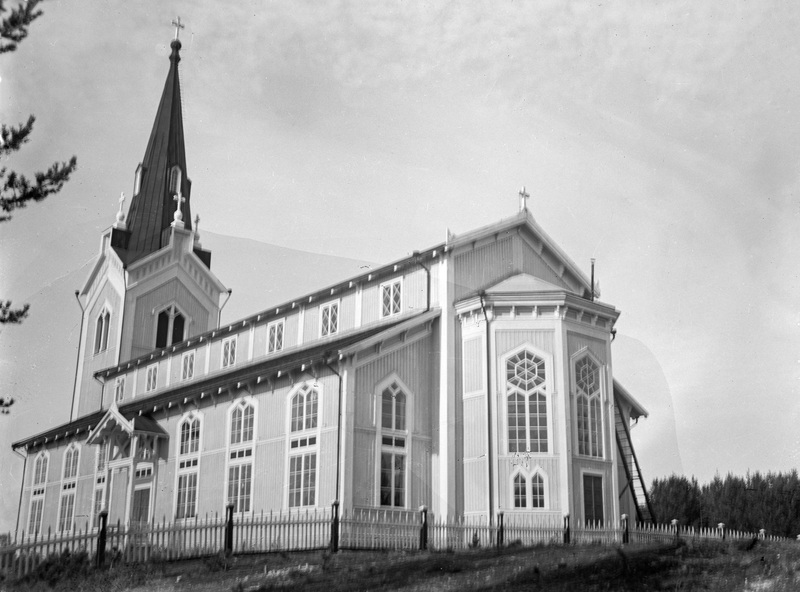 Stensele kyrka. Foto början 1930-tal.