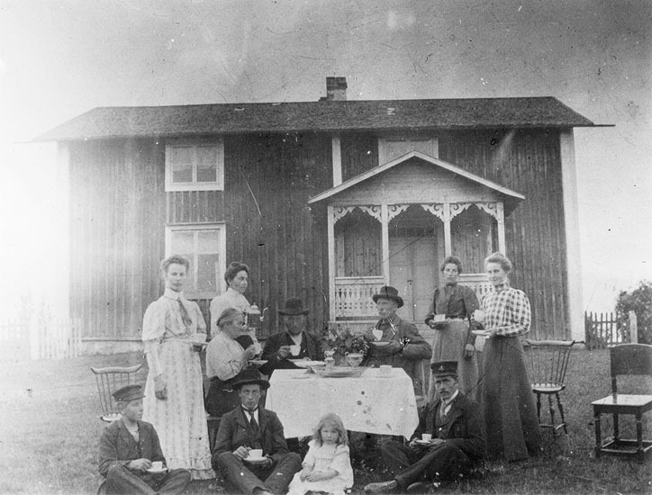 Renmansgården - Gästgivaregården år 1907. Kaffe...