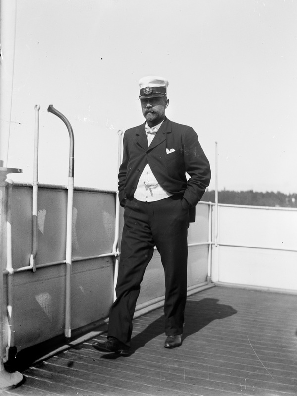 Kapten Ternström på ångaren Svithiod