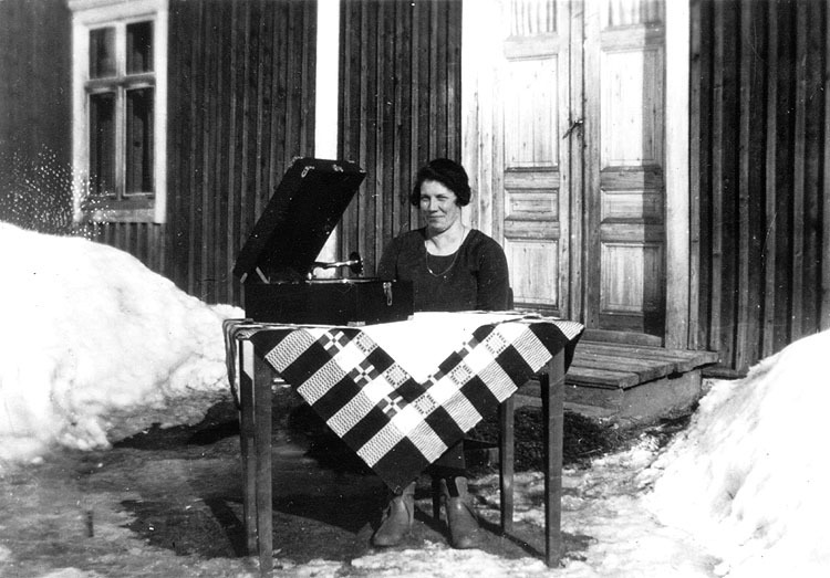 Småskollärarinnan i Ultervattnet, år 1928 eller...