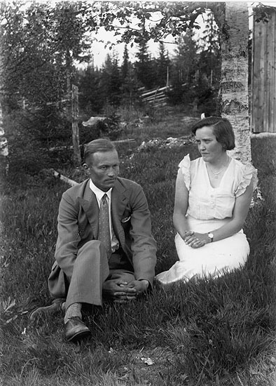 Daniel och Lilly Eriksson, 1930-talet.