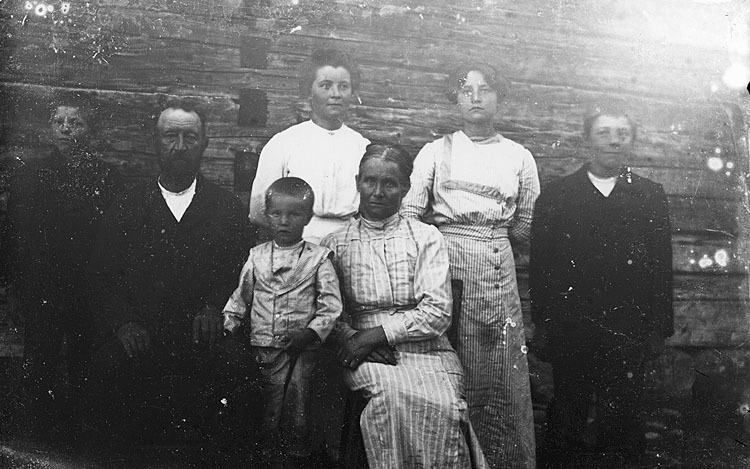 K.F. Nordvall med familj.