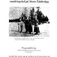 Andersson, Berit. 2000. - Natur- och kulturhistoriska vandringsled på Stora Fjäderägg. Programförslag på uppdrag av Stiftelsen Holmöns båtmuseum och besökscentrum.