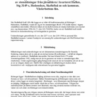 Östlund, Olof. 1996. - Rapport över arkeologisk slutundersökning av stensättningar raä 179. Risberget, Hedensbyn, Skellefteå sn och kommun.