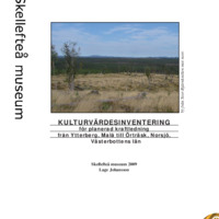 Wennstedt Edvinger, Britta. 2014. - Rapport över arkeologisk utredning steg 1 inom Brinken och Gårdbäck, Norsjö socken, Norsjö kommun, Västerbottens län.