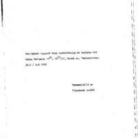 Arwill, Elisabeth. 1970. - Preliminär rapport över undersökning av boplats vid Östra Falmark 10:45, Bureå sn, Västerbotten. 22/6 – 4/8 1970.