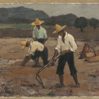 Arbetare på Spaniens jord