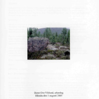 Viklund, Bernt-Ove. 2005. - Rosenkvartslandet, Fredrika sn, Lappland, Västerbottens län. Rapport 2005:3.