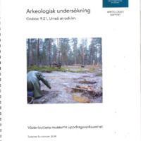 Sundström, Susanne. 2004. - Arkeologisk undersökning Grubbe 9:21, Umeå sn och kn.