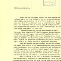 Christiansson, Hans. 1961. - Rapport över undersökning av röse, Umeå stad 15:2, på det s.k. Berghemsområdet Umeå stad.