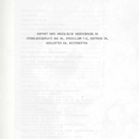 Lundberg, Åsa. 1983. - Rapport över arkeologisk undersökning av stenåldersboplats Raä 46, Bygdsiljum 7:8, Burträsk sn, Skellefteå kn, Västerbotten.