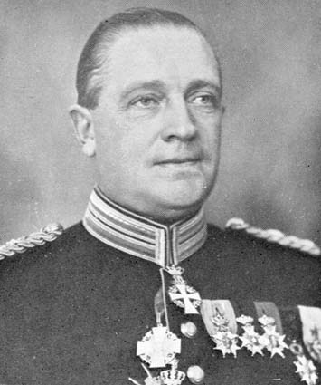 Helge Jung regementschef 1936