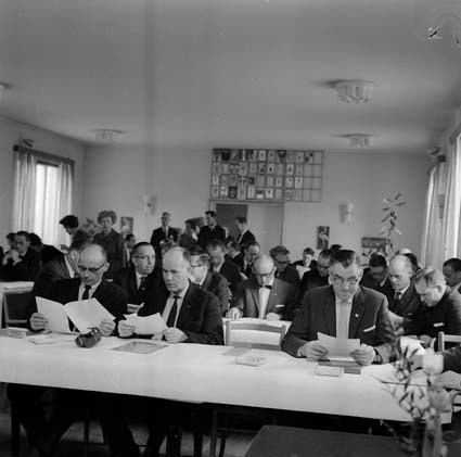MHF:s avdelning Bromölla april 1963.