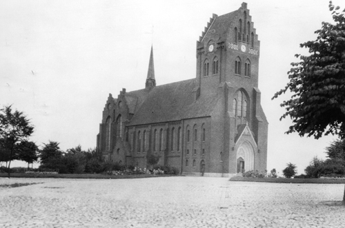 Hässleholms kyrka 1927.
