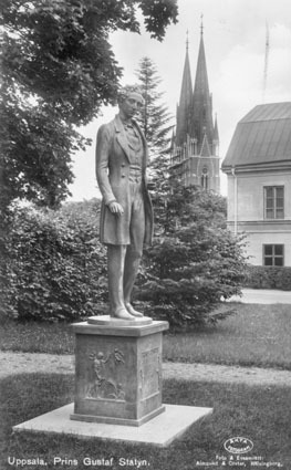 Uppsala, Prins Gustaf Statyn