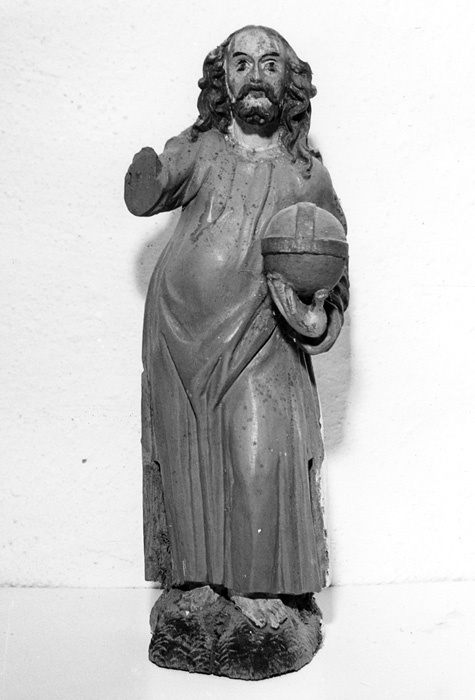 Eskilstorps kyrka. Skulptur från altaruppsatsen.