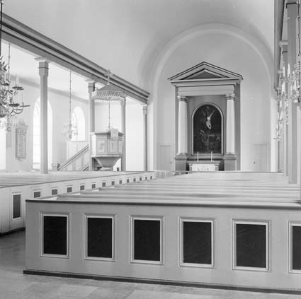Näsums kyrka 1964.