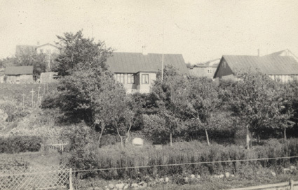 Vår sommarbostad i Skederviken, 1918.