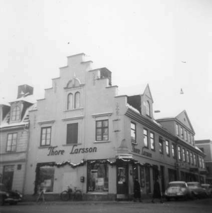 Östra Boulevarden 56, Thore Larssons speceriaffär.
