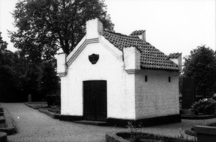 Horns familjegrav på Halmstads kyrkogård.
