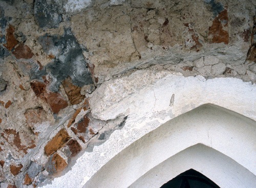Andrarums kyrka, äldre fönster juli -98