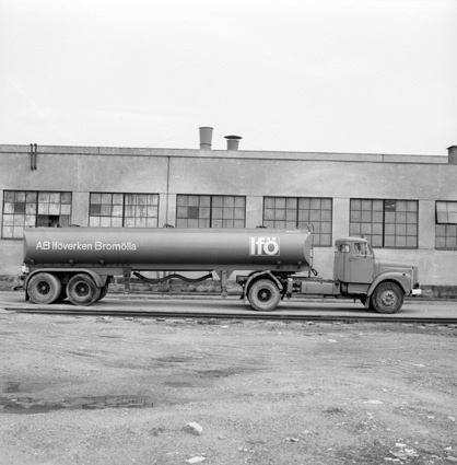 AB Iföverken, tankbil i maj 1969.